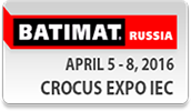 Batimat Russia-2016, 5-8 April, Moscow-Russia